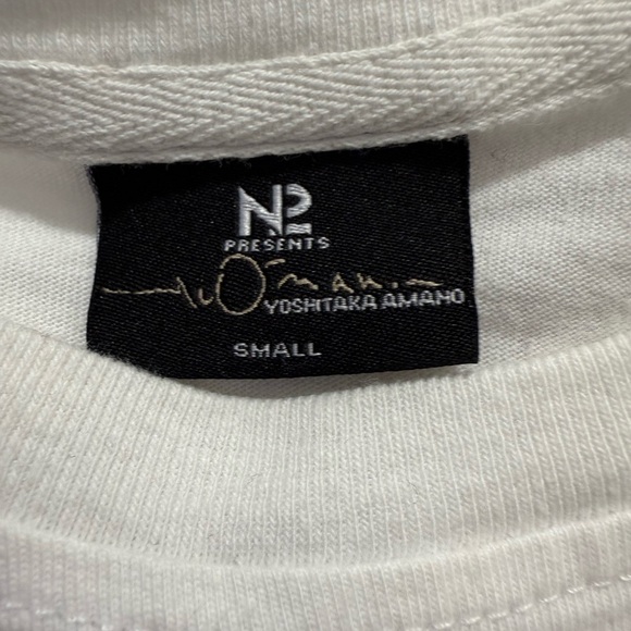 White Graphic Tee by Yoshitaka Amano - Picture 3 of 3